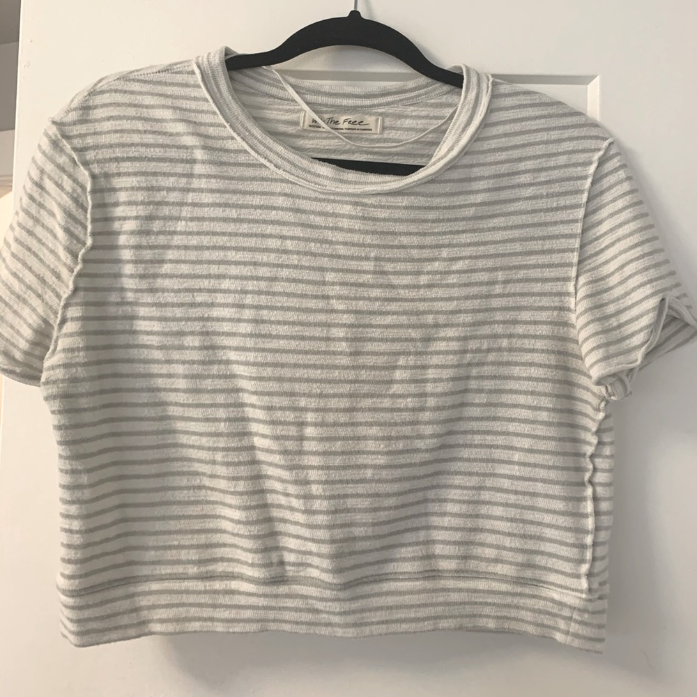Cropped Free People T Shirt